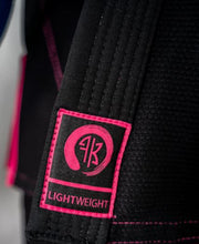 Load image into Gallery viewer, LIGHT WEIGHT FEMALE JIU JITSU GI - BLACK
