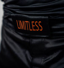 Load image into Gallery viewer, LIMITLESS MEN&#39;S SHORTS - BLACK/ORANGE
