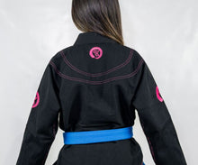 Load image into Gallery viewer, LIGHT WEIGHT FEMALE JIU JITSU GI - BLACK
