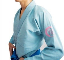Load image into Gallery viewer, THE CHALLENGER 2.0 JIU JITSU GI - SKY BLUE (FREE WHITE BELT)*LIMITED STOCK*
