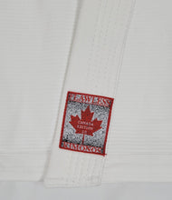 Load image into Gallery viewer, FLAWLESS KIDS 2.0 CANADA - LIMITED EDITION JIU JITSU GI - WHITE (LIMITED STOCK)
