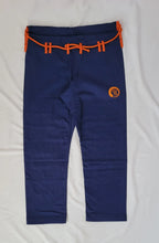 Load image into Gallery viewer, THE CHALLENGER 2.0 KIDS JIU JITSU GI - NAVY (FREE WHITE BELT)
