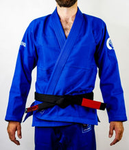 Load image into Gallery viewer, THE CHALLENGER JIU JITSU GI - BLUE (FREE WHITE BELT) (LIMITED STOCK)
