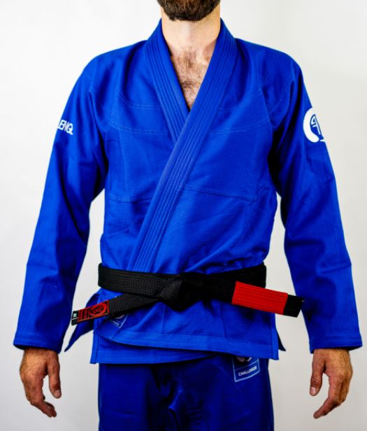THE CHALLENGER JIU JITSU GI - BLUE (FREE WHITE BELT) (LIMITED STOCK)