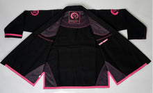 Load image into Gallery viewer, LIGHT WEIGHT FEMALE JIU JITSU GI - BLACK
