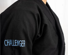 Load image into Gallery viewer, THE CHALLENGER 2.0 JIU JITSU GI - BLACK (FREE WHITE BELT)*LIMITED STOCK*
