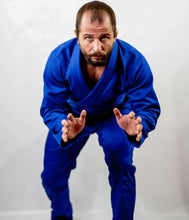 Load image into Gallery viewer, THE VOID JIU JITSU GI - BLUE (FREE WHITE BELT)

