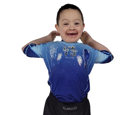 KIDS - SICK KIDS S/S RASH GUARD - (LIMITED STOCK)