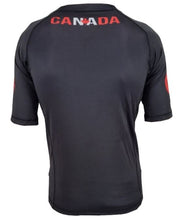 Load image into Gallery viewer, ADULTS CANADA EDITION S/S RASH GUARD - UNISEX (Limited Stock)
