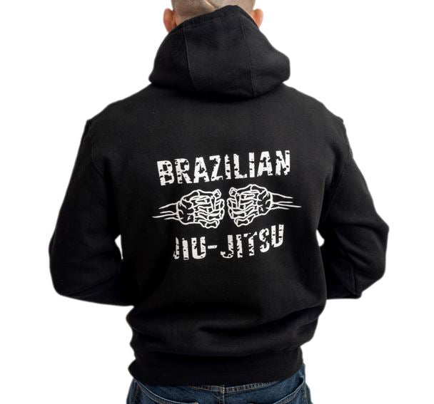 ADULTS BJJ FIST BUMP HOODIE - (UNISEX)