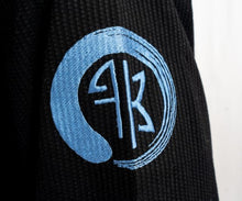 Load image into Gallery viewer, THE CHALLENGER 2.0 KIDS JIU JITSU GI - BLACK (FREE WHITE BELT)
