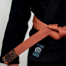 Load image into Gallery viewer, THE VOID FEMALE JIU JITSU GI - BLACK (FREE WHITE BELT)
