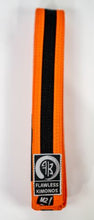 Load image into Gallery viewer, FLAWLESS KIDS BLACK STRIPE BELTS
