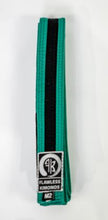 Load image into Gallery viewer, FLAWLESS KIDS BLACK STRIPE BELTS
