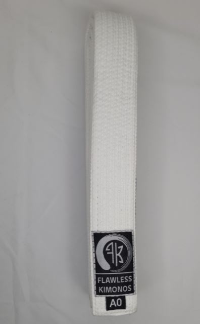 FLAWLESS ADULTS  GI MATERIAL RANKED BELTS