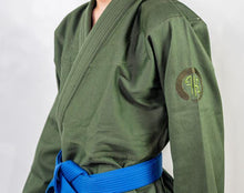 Load image into Gallery viewer, KIDS MILITARY COMBAT JIU JITSU GI - GREEN (LIMITED STOCK)
