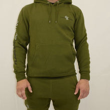 Load image into Gallery viewer, FK COLLECTION PREMIUM HOODIE - MILITARY GREEN (UNISEX)

