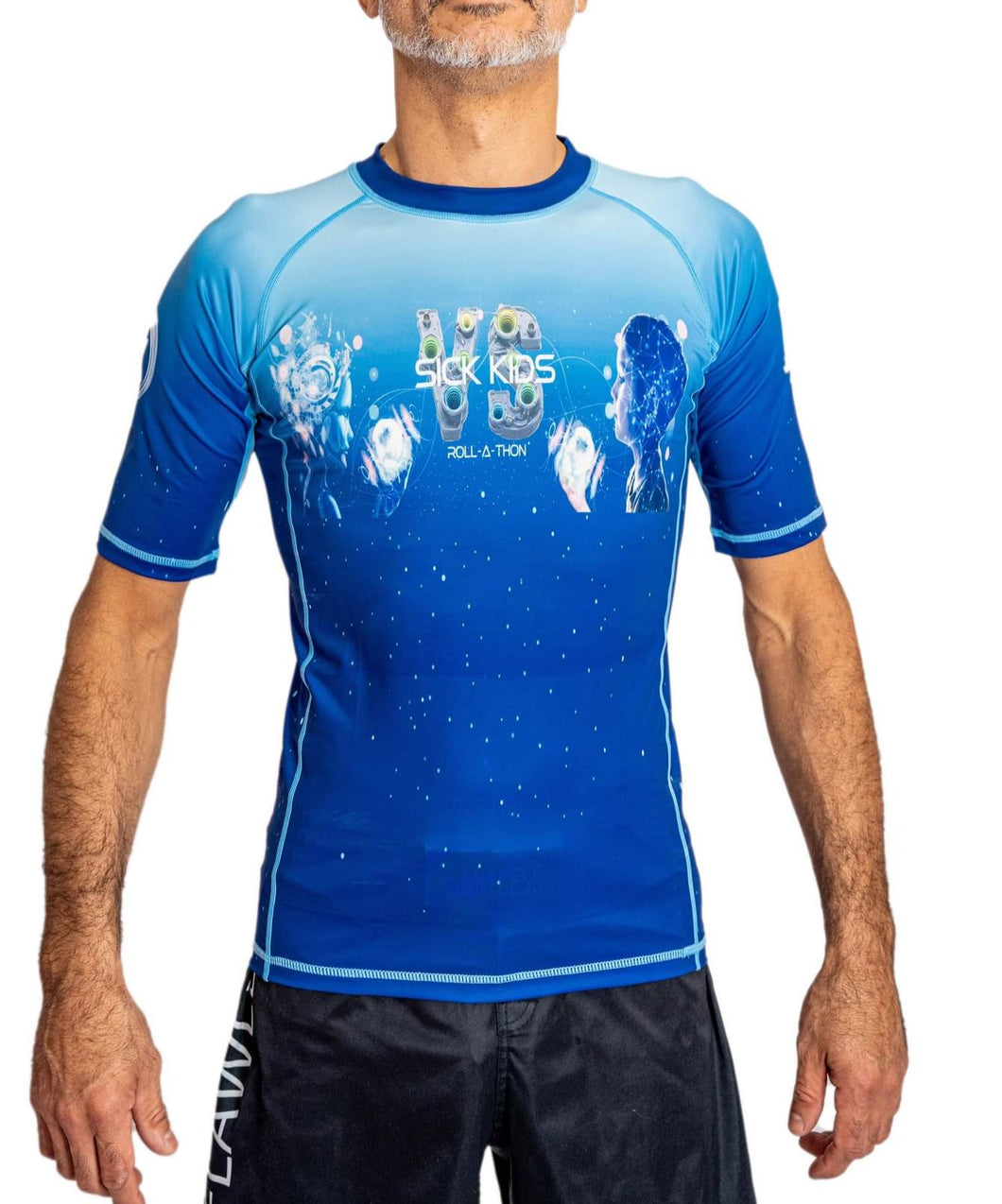 ADULTS - SICK KIDS S/S RASH GUARD - UNISEX (LIMITED STOCK)
